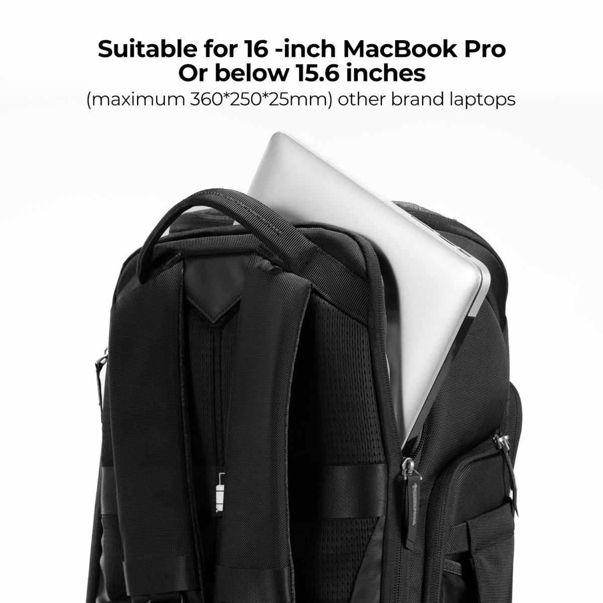 K&F Concept KF13.128 Expedition Camera Backpack Bag Air 25L for Photographers Large Capacity Grey Black