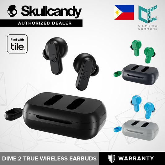 SkullCandy Dime 2 True Wireless Waterproof In-Ear Earbud Earbuds Find With Tile
