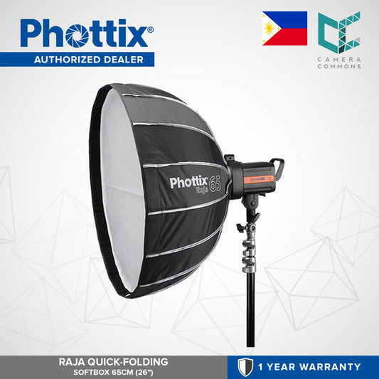 Phottix Raja Quick Folding Softbox 65cm 26 Inches PH82721