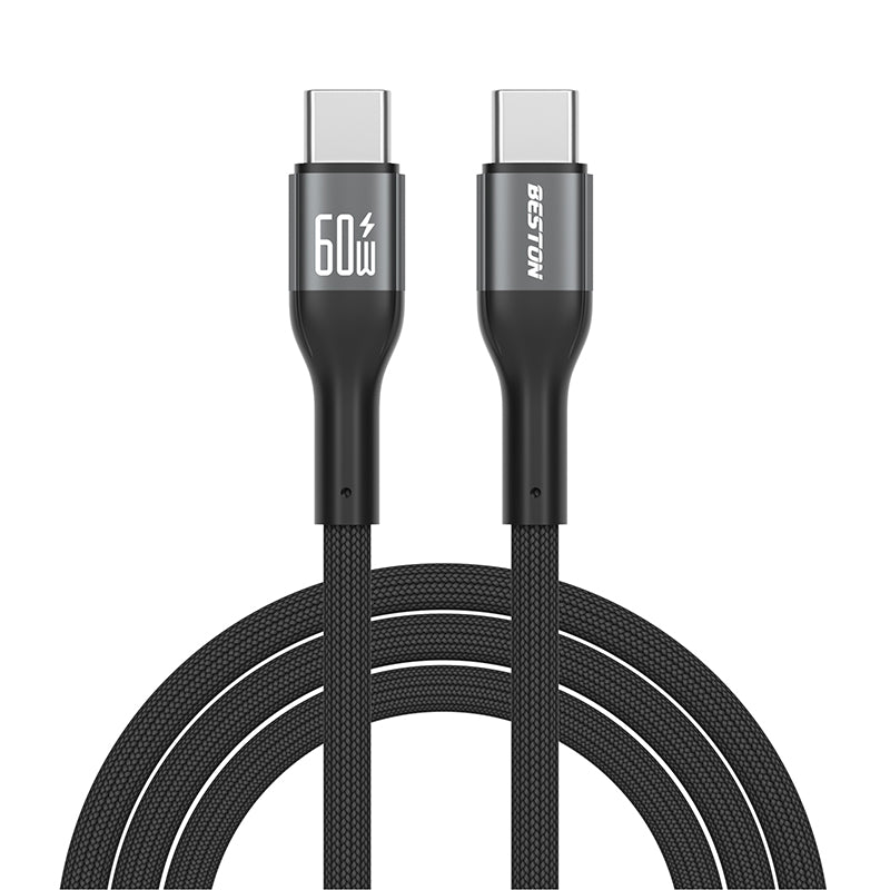 Beston CL03CC01 USB-C to USB-C Type C Fast Data Charger Charging Cable for Mobile Phone Tablet Laptop
