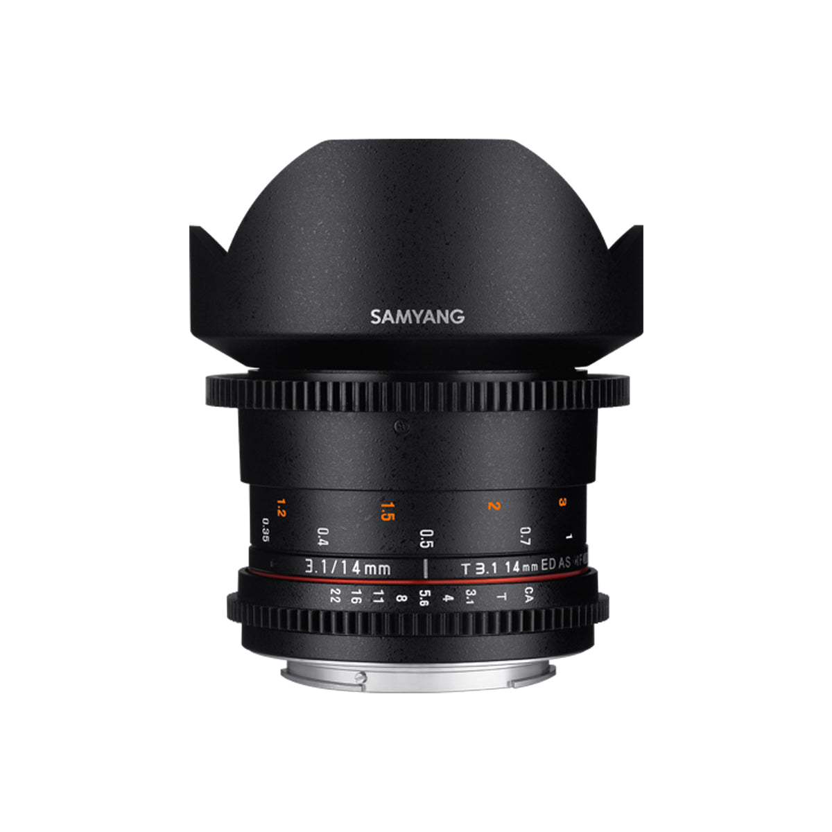 Samyang 14mm T3.1 VDSLR ED AS IF UMC II Lens for Canon EF