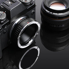 K&F Concept Canon EF Lenses to Fuji X Mount Camera Adapter EF-FX