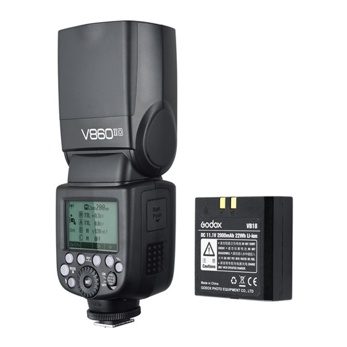 Godox VING V860IIF TTL Li-Ion Flash Kit for Fujifilm Cameras V860 II V860II