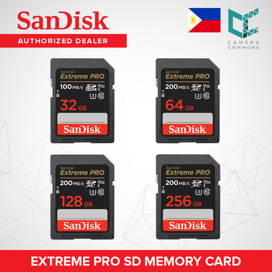 SanDisk Extreme PRO SDHC SDXC SD Memory Card UHS-1 V30 U3 C10 100MB/s 32GB 64GB 128GB 256GB