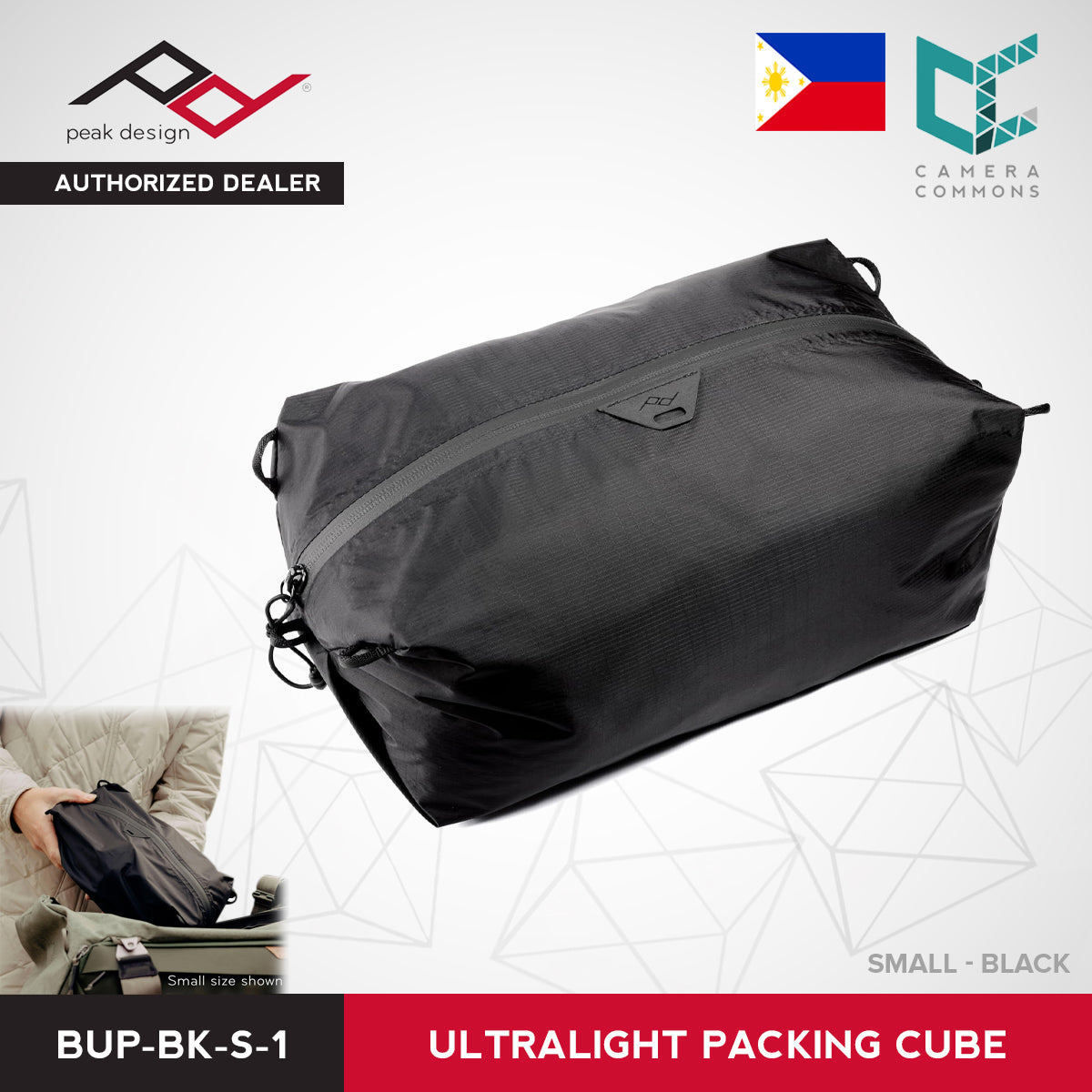 Peak Design Ultra Light Terra Shell 50D Packing Cube for Quick and Efficient Packing Travelling