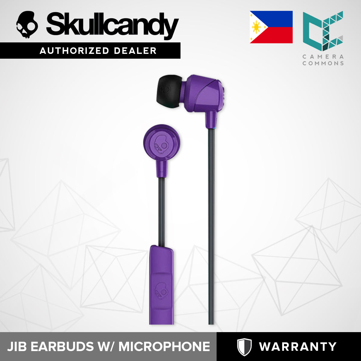 SkullCandy Jib Wired Earbuds with Microphone In-Ear Headphones Earphones Earbud