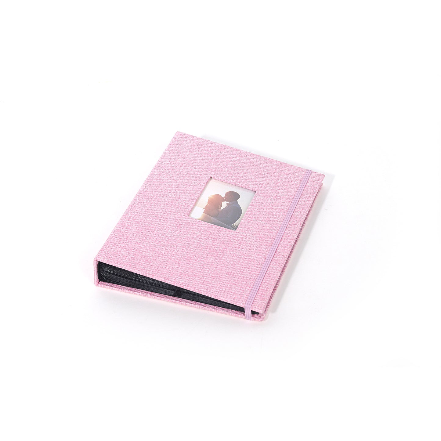 Photo Album 208 Sheets Pockets Slots Plain Cotton Linen for Fujifilm Instax Instant Mini Films