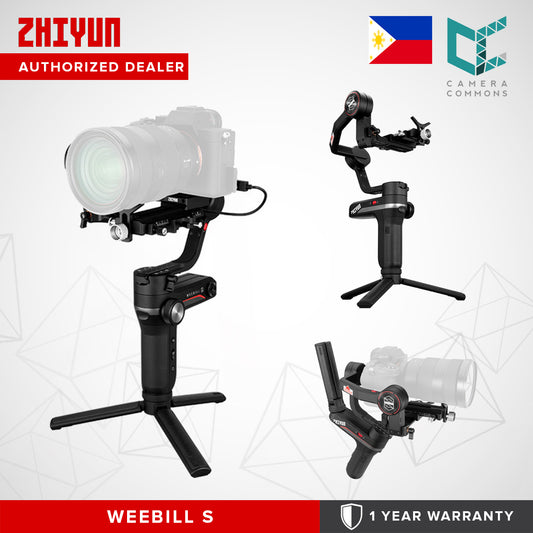 CLEARANCE Zhiyun Stabilizer WEEBILL S Compact 3-Axis Multi Operational Handheld Gimbal Stabilizer