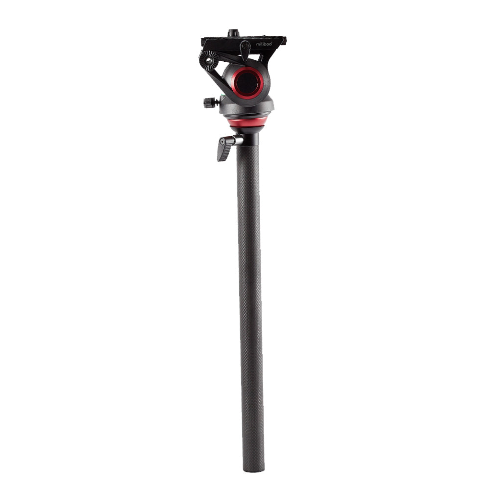 Miliboo MTT501CF KIT Professional Carbon Fiber Video Tripod Monopod with MYT801 Fluid Head for Videography MTT501