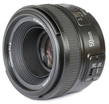 Yongnuo YN50mm f/1.8 Standard Prime Lens with Auto Focus for Nikon F Mount DSLR Camera 50mm