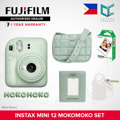 FUJIFILM Instax Mini 12 MokoMoko Set Limited Edition Instant Camera Holiday Package