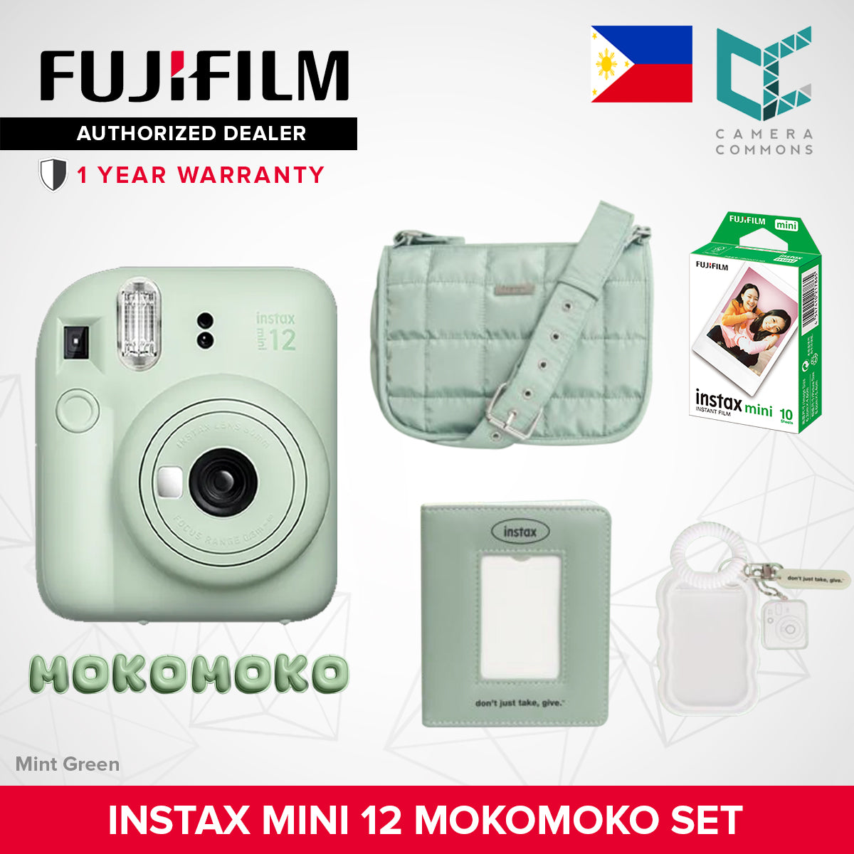 FUJIFILM Instax Mini 12 Instant Camera OFFICIAL Fujifilm PH 1 Year Local Warranty