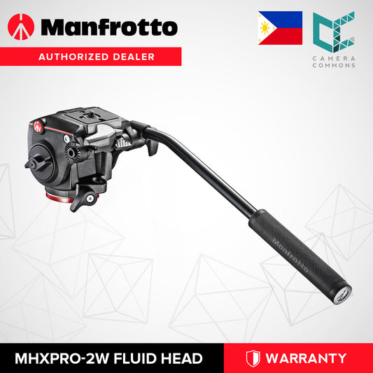 Manfrotto MHXPRO 2-Way Pan-and-Tilt Fluid Head with 200PL-14 Quick Release MHXPRO-2W