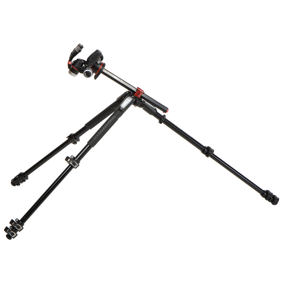 Manfrotto MK190XPRO4-3W Aluminum Tripod with 3-Way Pan Tilt Head