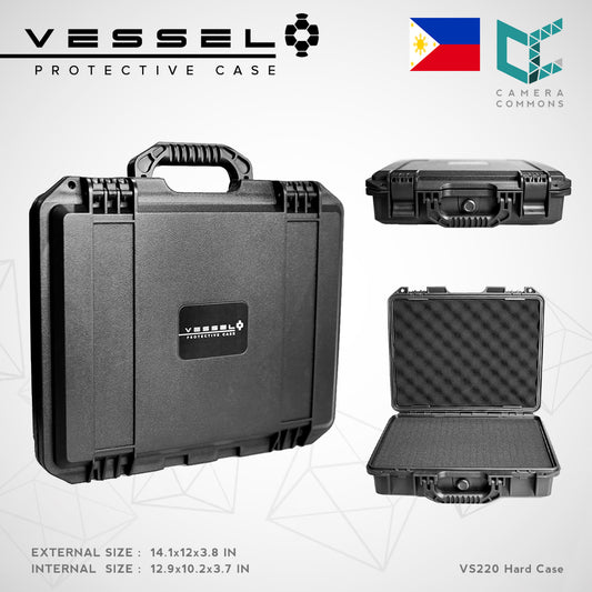 VESSEL VS220 Portable Hard Case for Photography Equipment Tactical Instruments and other devices VS3326