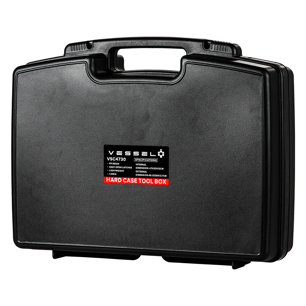 VESSEL VSC4730 Portable Hard Case for Photography, Equipment, Instruments and other devices