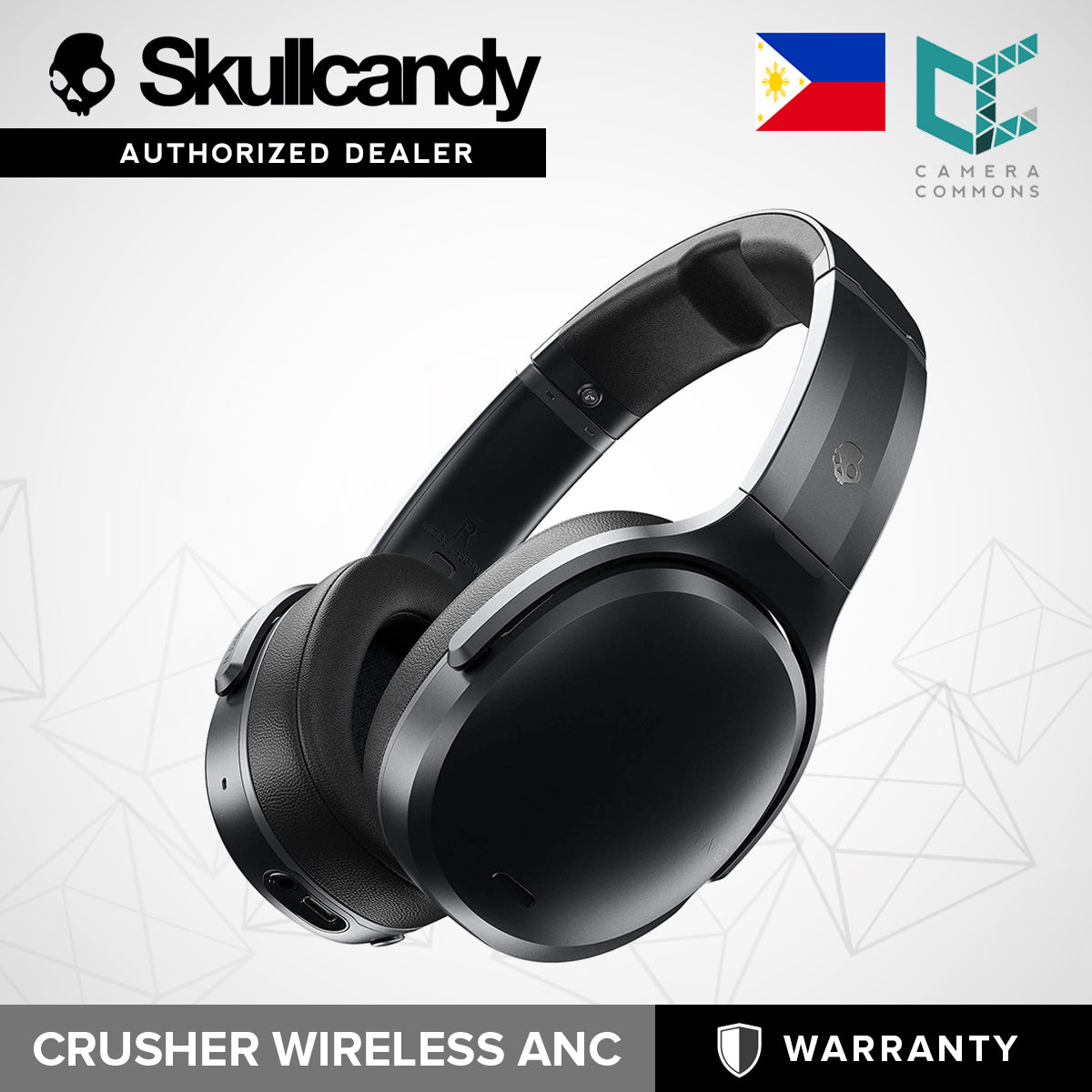 SkullCandy Crusher ANC Personalized Noise Canceling Wireless Headphone Headset