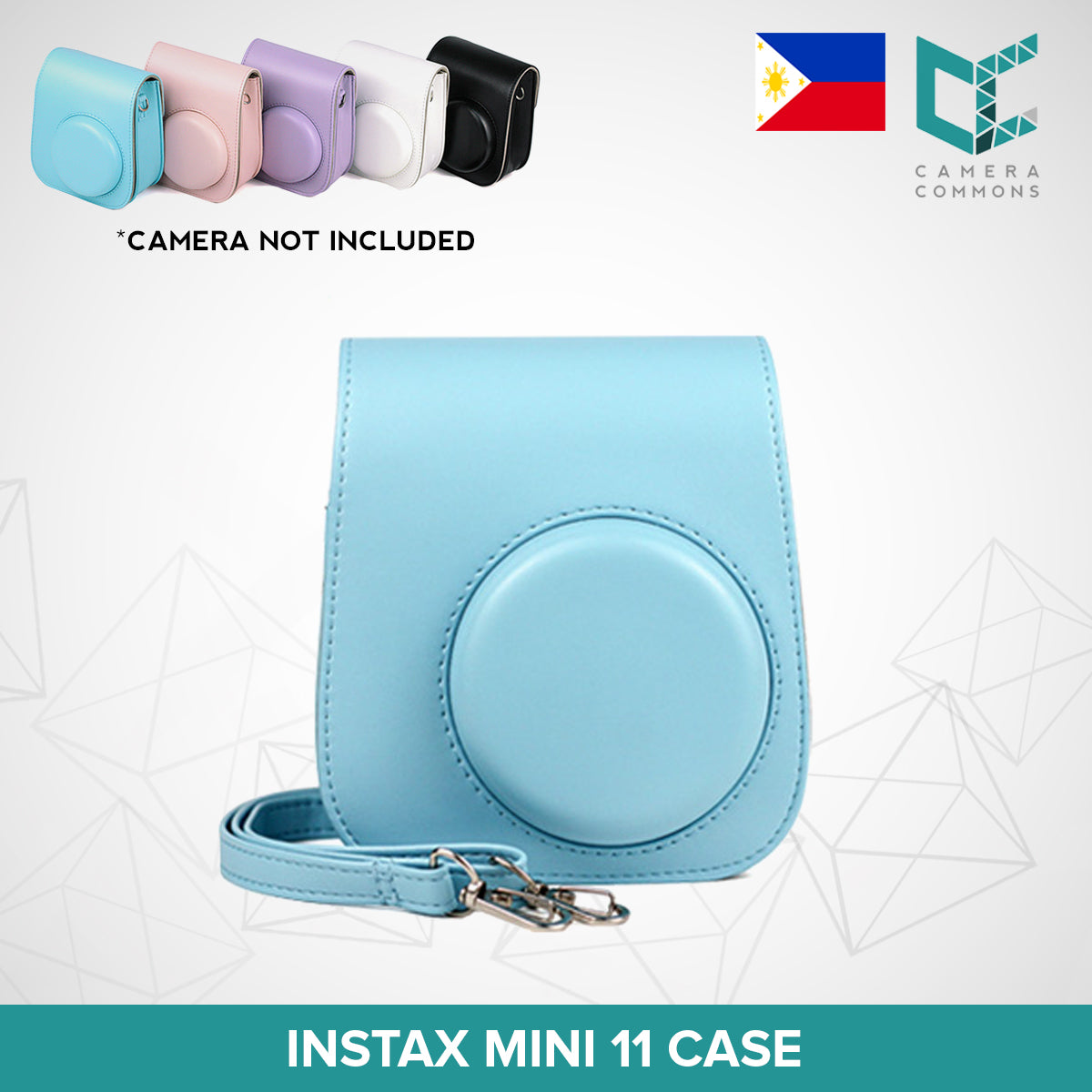 Leather Case Flannel Case Bag Cover Plain Colors for Fujifilm Instax Mini 11 Mini 12 Instant Film Camera PU Leather