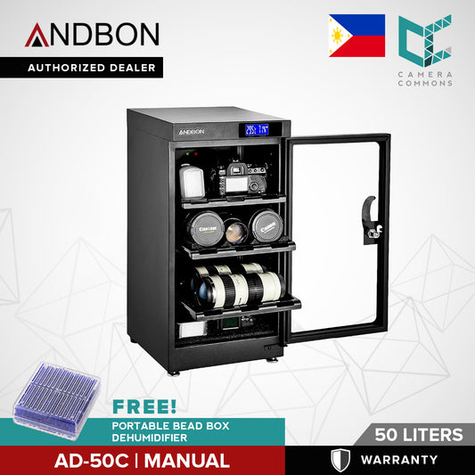 Andbon AD-50C Dry Box Electronic Digital Control Cabinet Storage for Camera Lenses AD50C