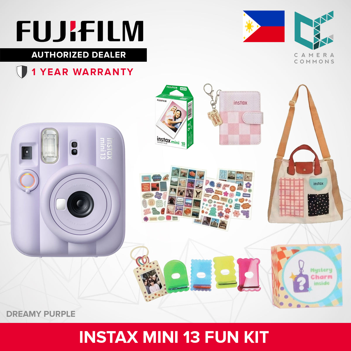FUJIFILM Instax Mini 13 / Mini 12 / Mini 11 Instant Camera