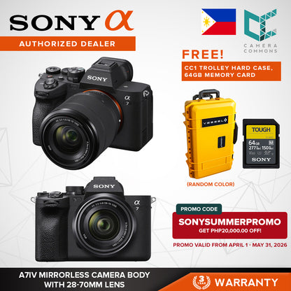 Sony A7IV Alpha Kit Compact Full-Frame Mirrorless Camera A74 Body with 28-70mm Lens ILCE-7IV