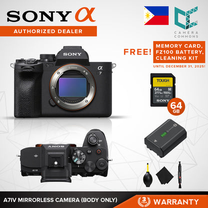 Sony A7IV Alpha Compact Full-Frame Mirrorless Camera Body Only A74 ILCE-7IV