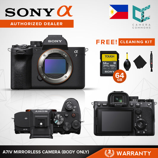 Sony A7IV Alpha Compact Full-Frame Mirrorless Camera Body Only A74 ILCE-7IV