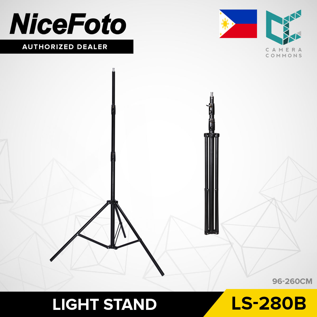 NICEFOTO Professional Heavy Duty C-Stand Light Stand with Boom Arm Equipment CStand Y660II Y660III