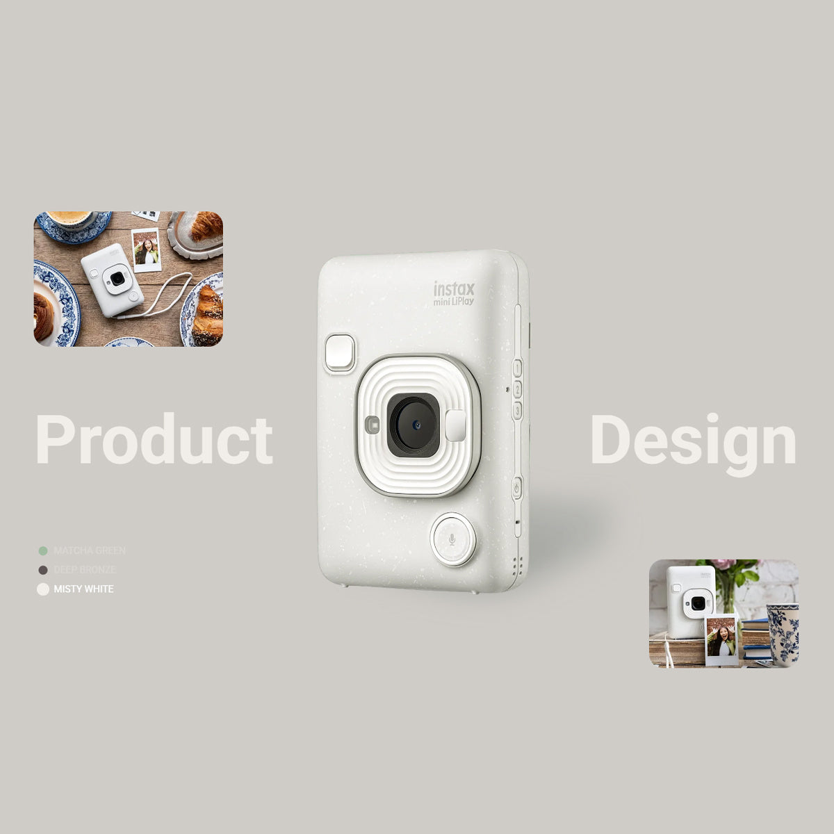 FUJIFILM Instax Mini Liplay Hybrid Instant Camera and Printer Bluetooth