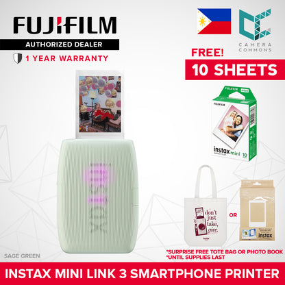 FUJIFILM Instax Mini Link 2 / Mini Link 3 Smartphone Printer NEW VERSION