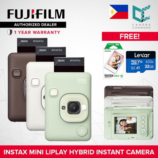 FUJIFILM Instax Mini Liplay Hybrid Instant Camera and Printer Bluetooth