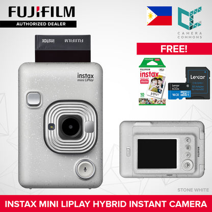 FUJIFILM Instax Mini Liplay Hybrid Instant Camera and Smartphone Printer Bluetooth