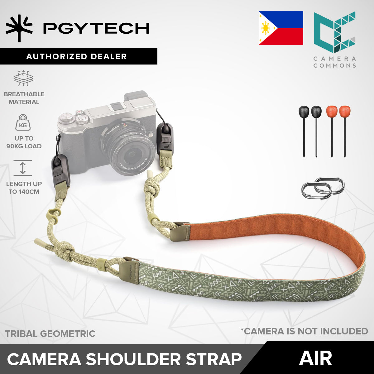 PGYTECH Camera Shoulder Strap Air / Air Retro for Mirrorless Digital Camera Quick Release
