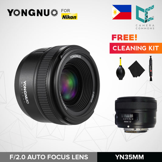 Yongnuo YN35mm f/2 Auto Focus Lens for Nikon 35mm
