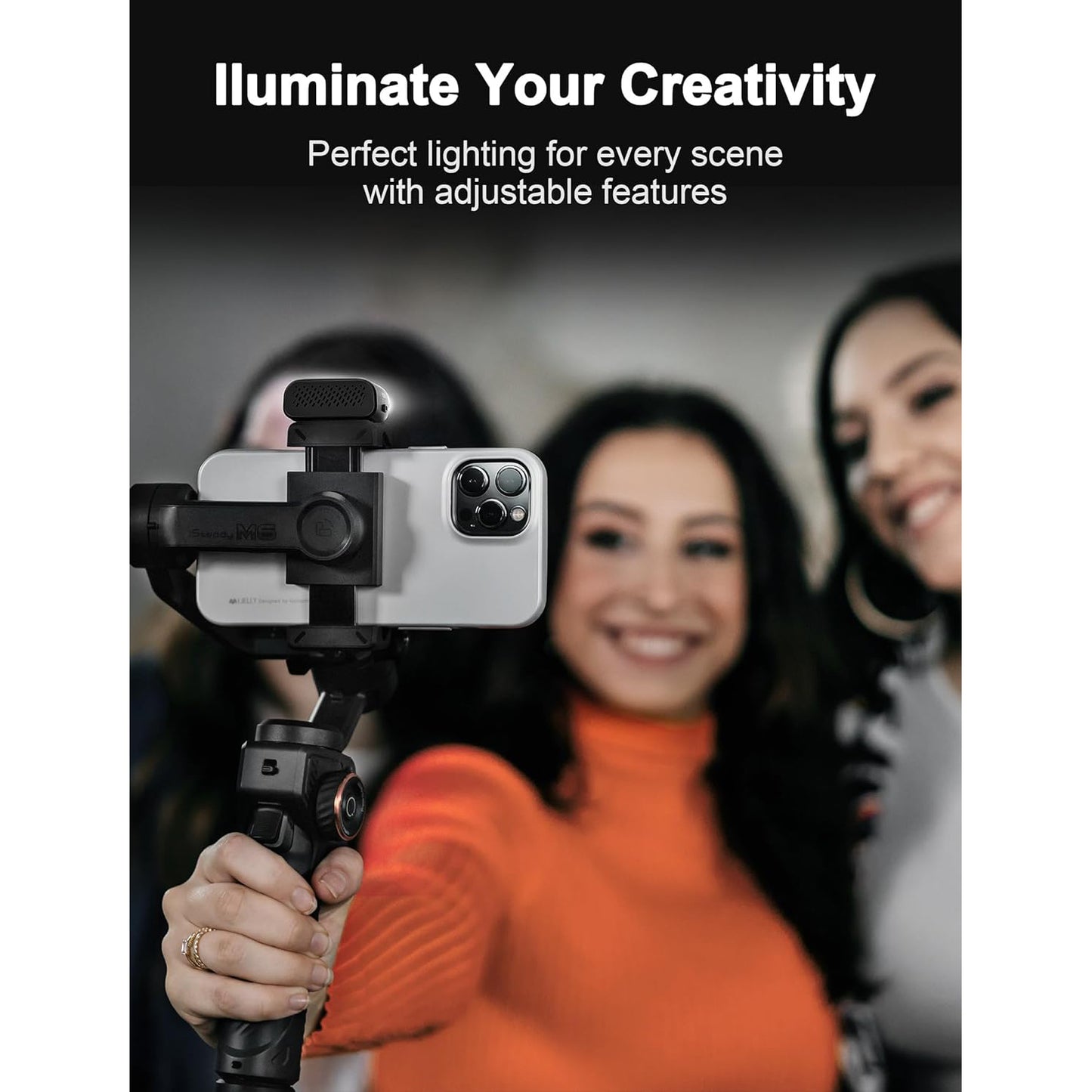 Hohem iSteady M6 Smartphone Gimbal Stabilizer 360ÃÂ° Spin Active Tracking 18H Battery