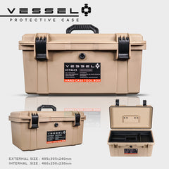 VESSEL VST4625 Hard Case Tool Box For for Hardware Tools and Equipment