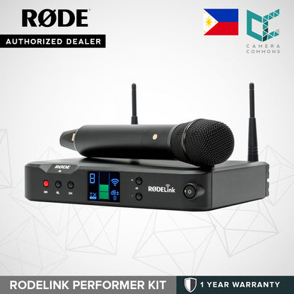 Rode RODELink Performer Kit Digital Wireless Audio System for Vocal Performance Presentation