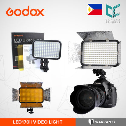 Godox LED170 LED170ii Video Light for Cameras Photography
