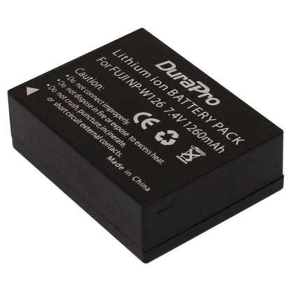Durapro NP-W126 W126 NPW126 Rechargeable Battery for Fujifilm FinePix HS30EXR HS33EXR X-Pro1 X-E1 X-E2 X-M1 X-A1 X-A2 X-T1 X-T10