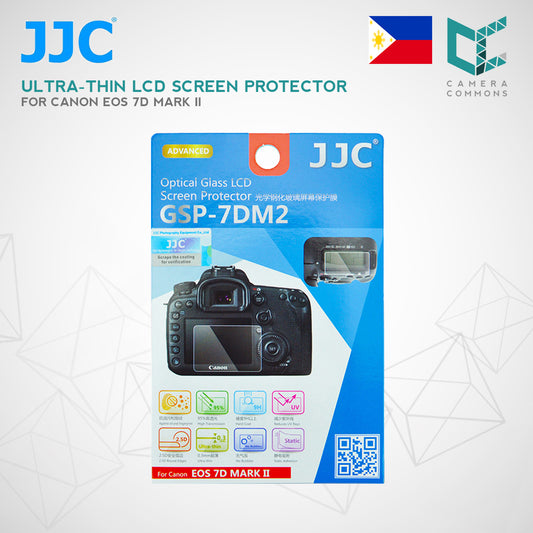 CLEARANCE JJC Ultra-thin LCD Screen Protector for CANON EOS 7D MARK II (GSP-7DM2)