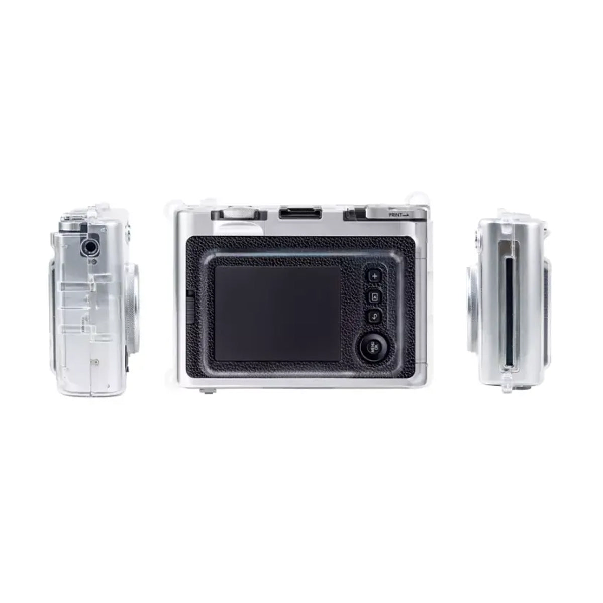 Clear Case for Fujifilm Instax Mini Evo Instant Camera Transparent Protective Cover