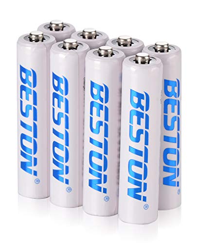 Beston 2pcs AAA 1100mAh Ni-MH Rechargeable Batteries
