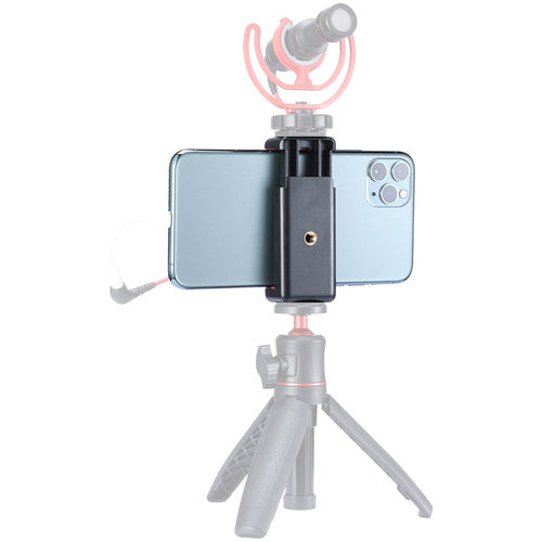 Ulanzi ST-07 Smartphone Phone Holder with Cold Shoe & 1/4 Hole Connector for Camera Vlog Setup 1764
