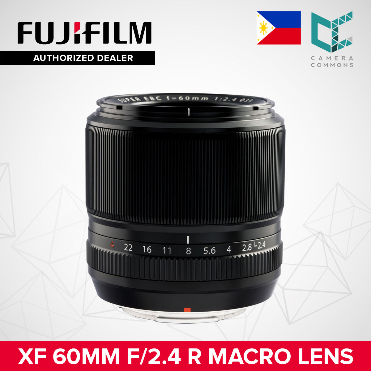 FUJIFILM XF 60mm f/2.4 R Macro Lens XF60mm Mirrorless Lens