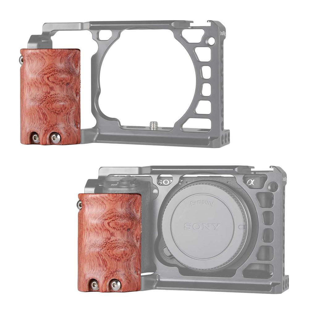 SmallRig Wooden Handgrip Grip for Sony A6000 A6300 A6500 ILCE-6000 ILCE-6300 ILCE-6500 1970