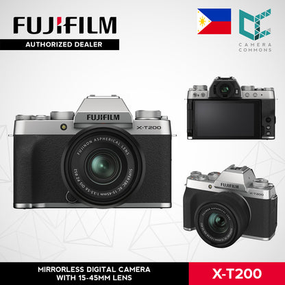 FUJIFILM X-T200 Mirrorless Digital Camera XT200
