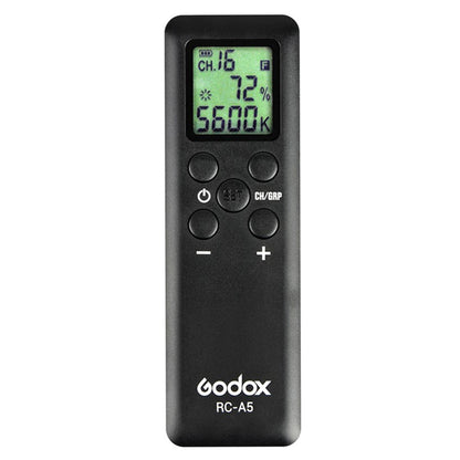 Godox RC-A5 Remote Control for Studio Lights VL150 VL300 SL-60W SL150W SL150II UL150 SL-200W SL-200II LEDP260 REMOTE CONTROL ONLY RCA5