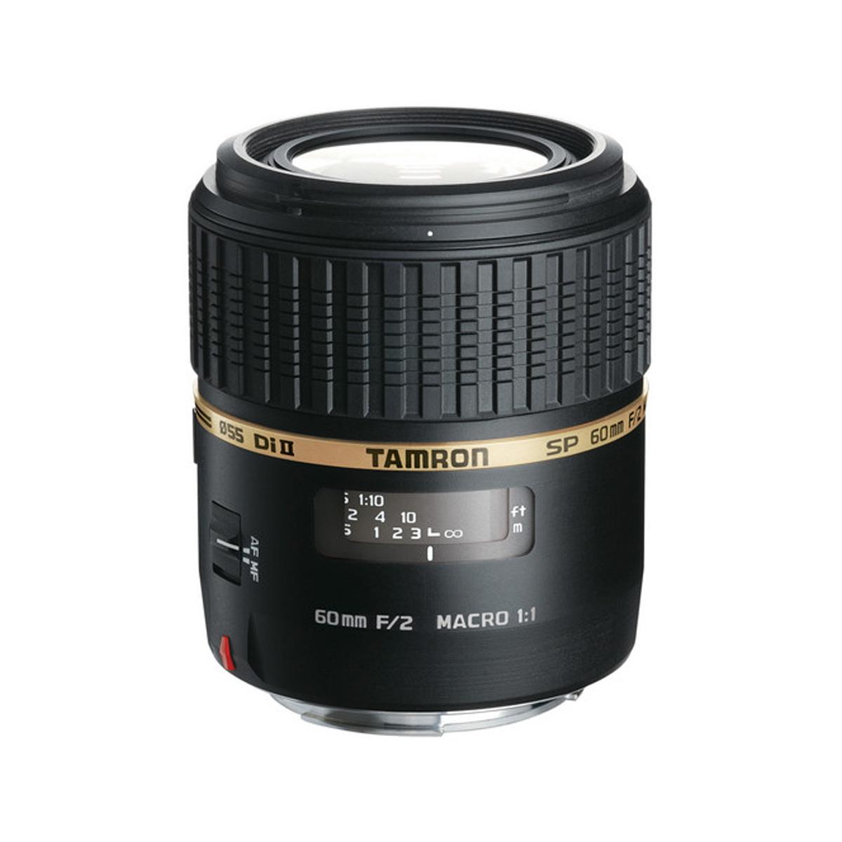 Tamron G005 SP 60mm f/2 Di II 1:1 Macro Prime Lens for Nikon DSLR F Mount Crop Frame