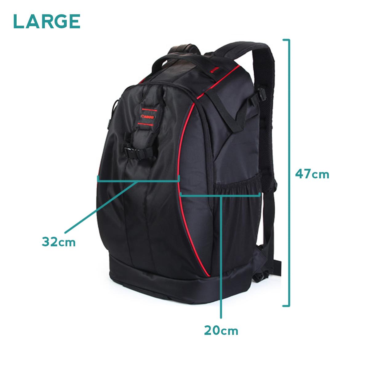 Canon Camera Backpack Large Bag with Free Rain Cover and Laptop Sleeve for Photography
