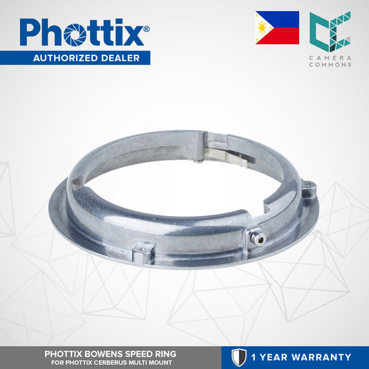Phottix Bowens Speed Ring For Cerberus Multi Mount Studio Equipment PH87301